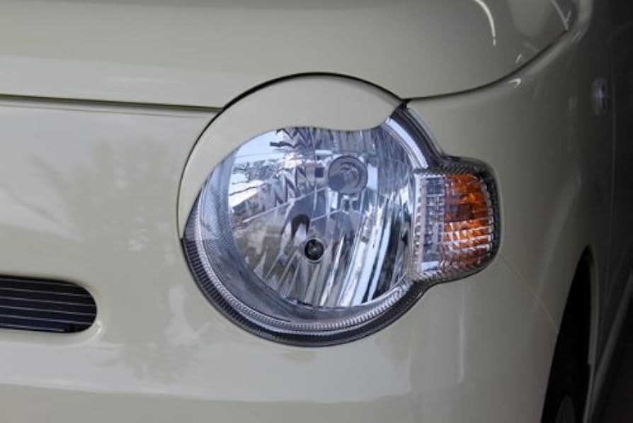 ミラココアクリア塗装済みヘッドライト 2個セット 楽天市場】ダイハツ ミラココア L675S L685S LEDヘッドライト H4